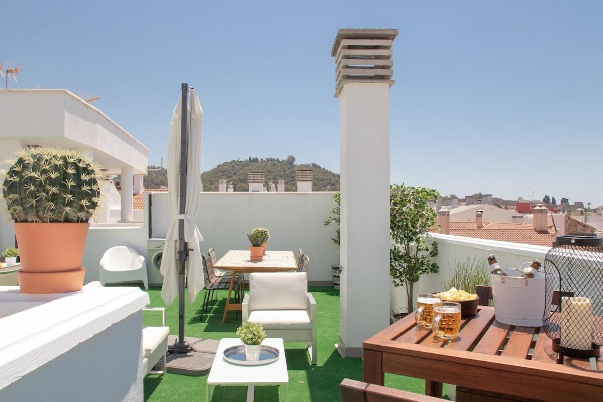 C56 - Studio With Amazing Terrace In The Centre Μάλαγα Εξωτερικό φωτογραφία